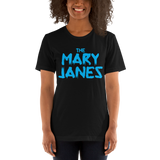 The Mary Janes Logo T - Cyan