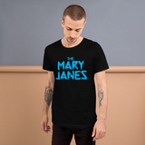 The Mary Janes Logo T - Cyan
