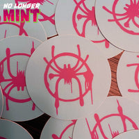 SPIDERVERSE LOGO (Gwen colors) sticker