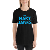 The Mary Janes Logo T - Cyan